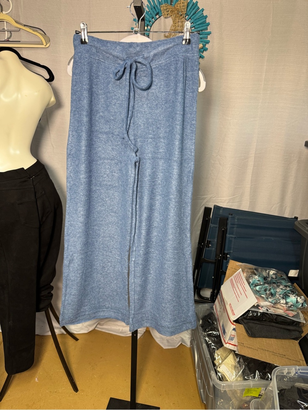 NWOT Zenana Brushed Hacci knit pants.